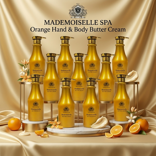 Mademoiselle Butter Cream - 12 bottles of 24oz - Golden