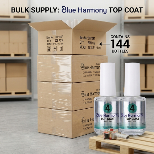 Blue Harmorny Dip Liquid .5oz - #4 Top Dip ( Case 144 Bottles )