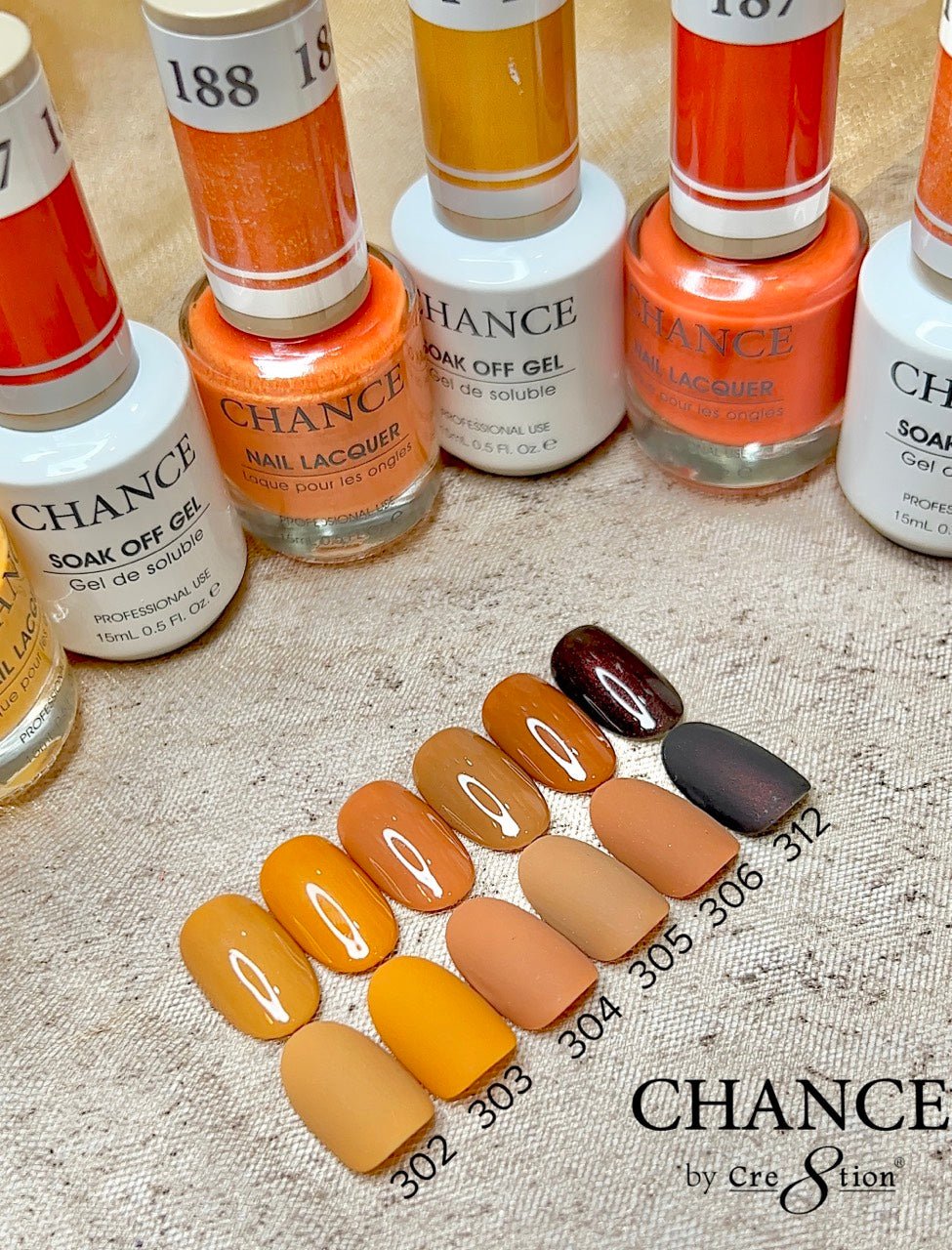 Chance Matching Duo 0.5oz - 36 Colors - Autumn Spice Collection