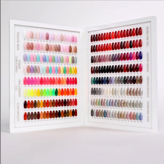 Chance Booklet - Matching 3 in 1  - 8 Collection Duo 252 colors Gel 36 Colors