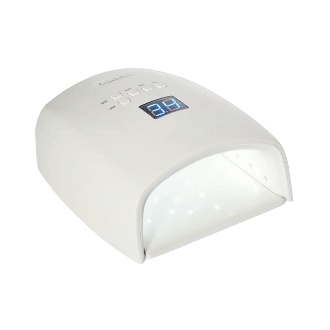 WHITE Cordless Rechargeable UV/LED Lamp — WHITE LIGHT