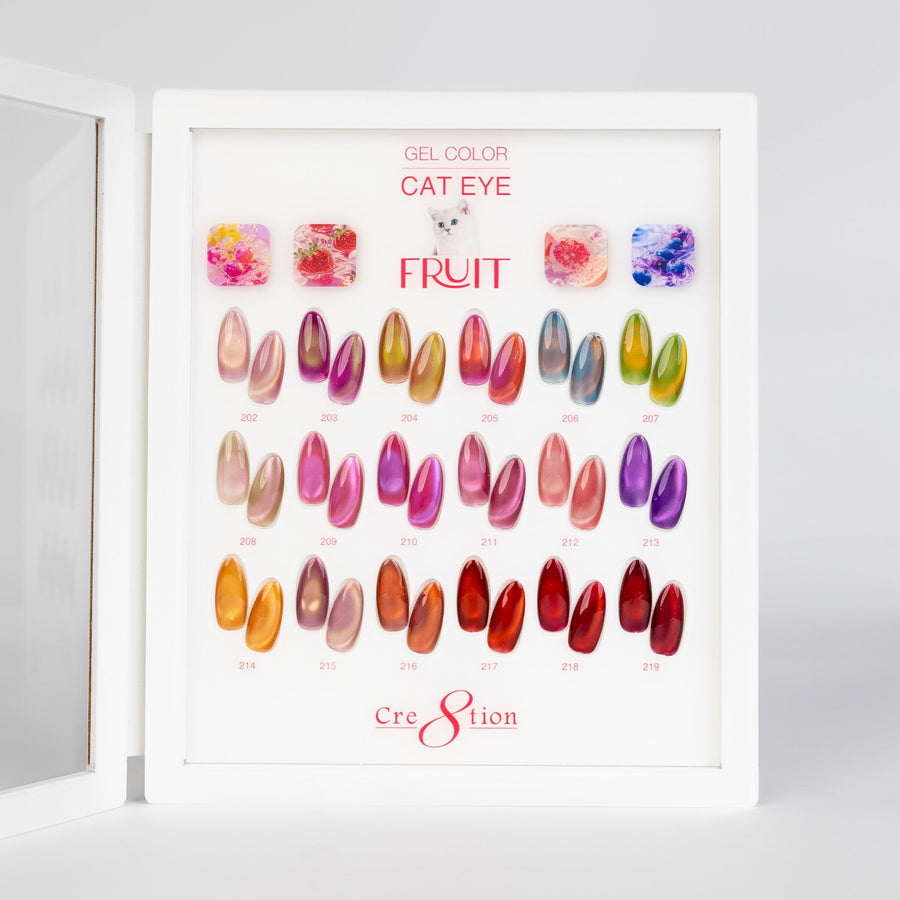 Creation Acrylic Booklet - Fruit Cat Eye 18 Colors