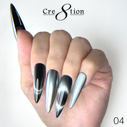 Cre8tion Cat Eye Chrome Nail Art 1g