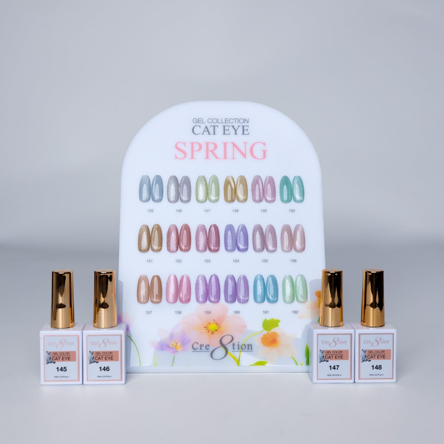 Creation Cat Eye Gel 0.5oz - Spring Collection - 18 colors (#145 - #162)