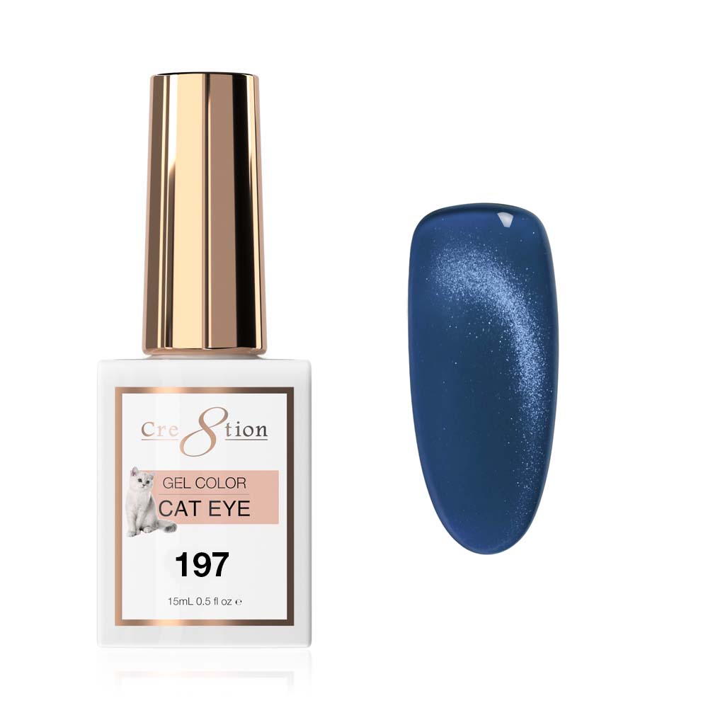 Cre8tion Cat Eye Soak Off Gel 0.5oz 197