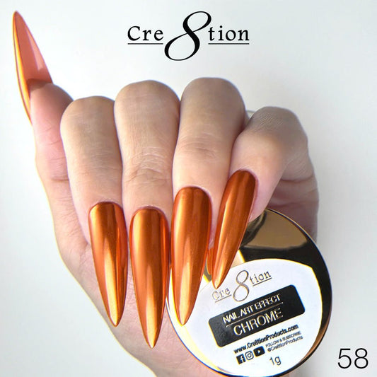 Cre8tion Chrome Nail Art Effect 1g - 58