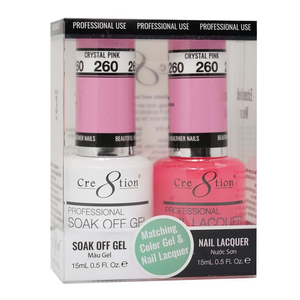 Cre8tion Matching Sets - 260 Crystal Pink