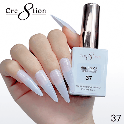 Cre8tion Hema Free Semi-Sheer Collection 0.5oz - Mauve Series