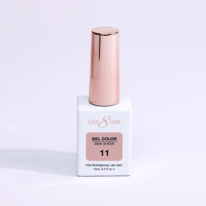 Cre8tion Hema Free Semi-Sheer Collection 0.5oz - Nude Series