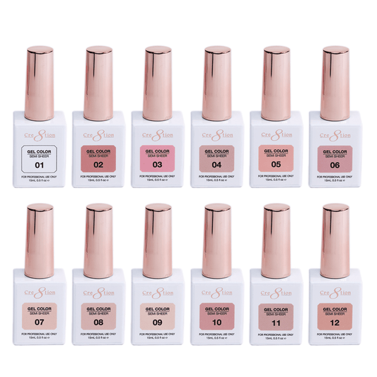 Cre8tion Hema Free Semi-Sheer Collection 0.5oz - Nude Series