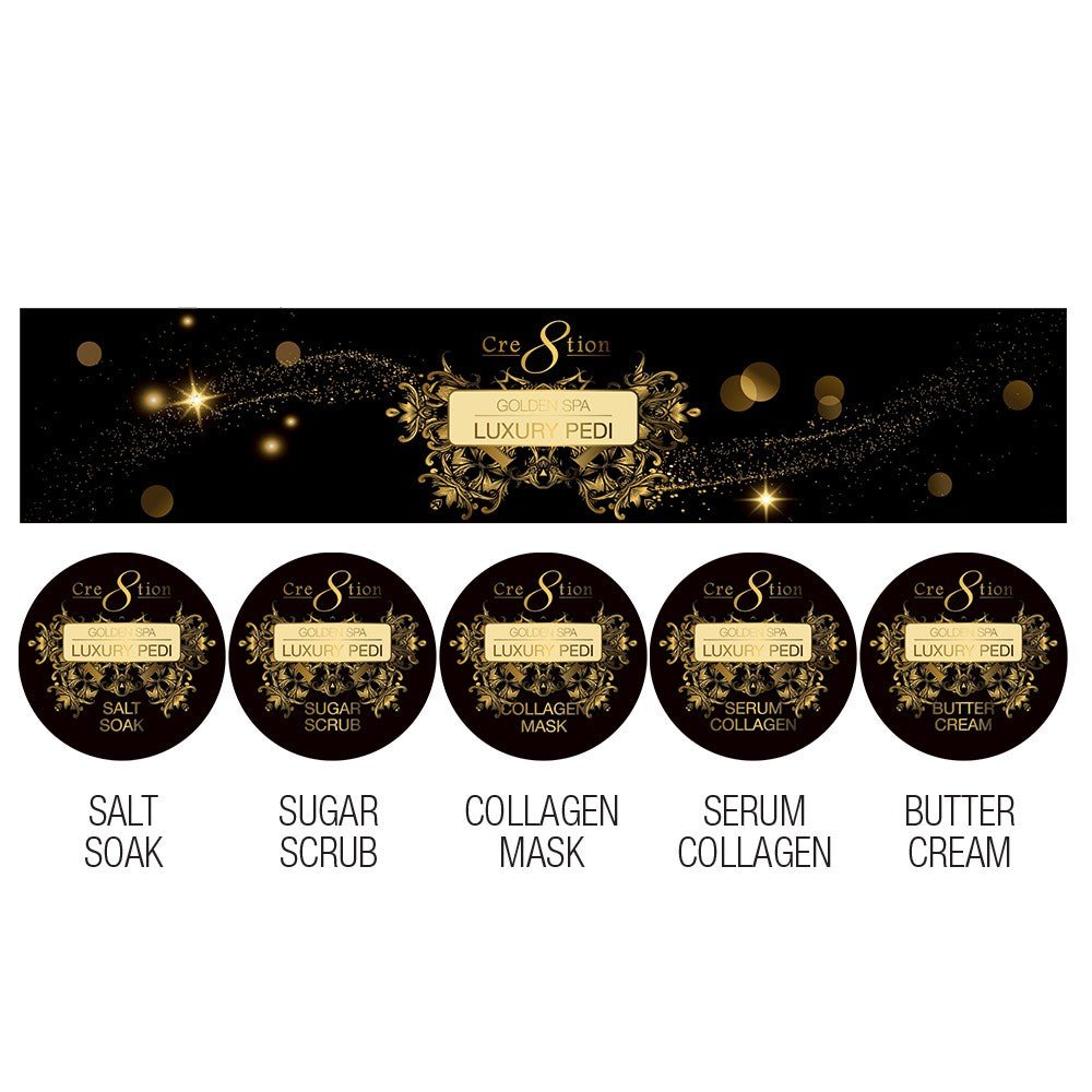 Cre8tion Luxury Golden Pedicure Spa