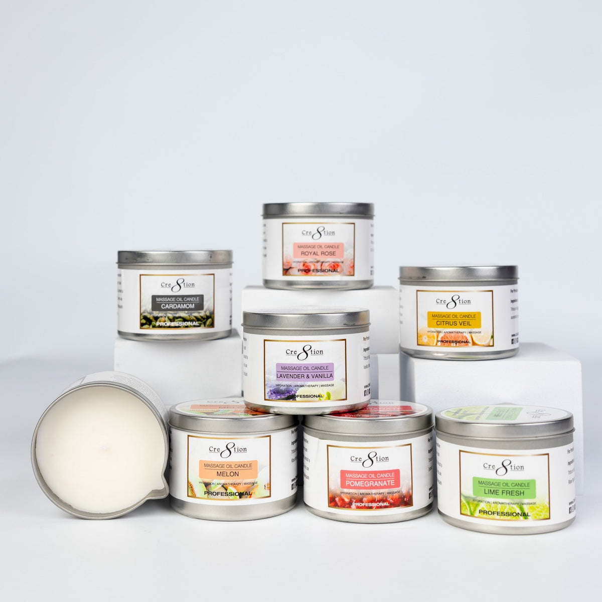 Cre8tion Massage Oil Candles 6oz