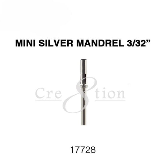 Cre8tion Mini Silver Mandrel 3/32