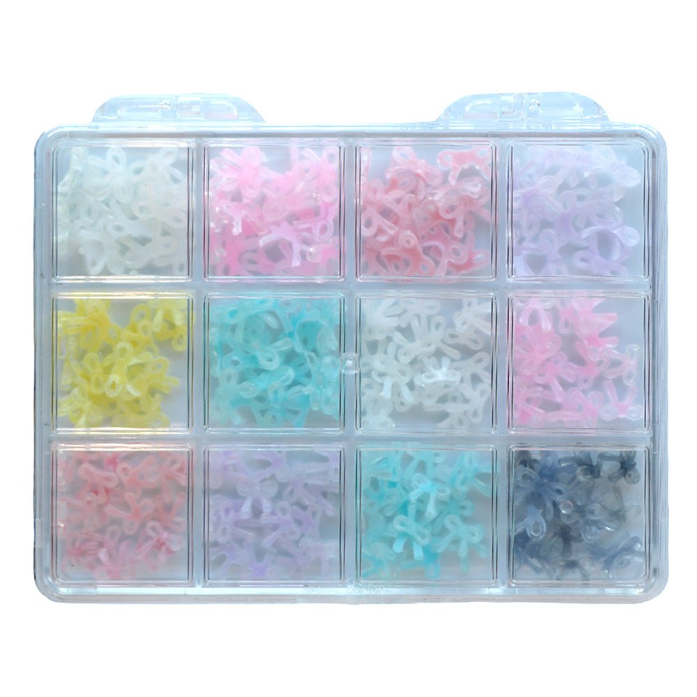 Cre8tion Nail Art Accessory Jelly Large Bows 11