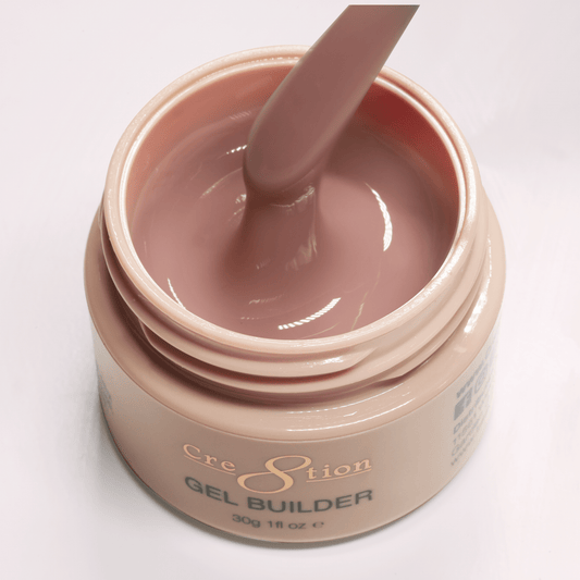 Cre8tion Overlay/Builder Gel in Jar 1oz - Hema Free/TPO Free - Low Heat -  13 Tea At Sunset