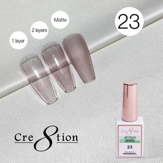 Cre8tion Soak Off Gel 0.5oz G23 - Jewel Collection