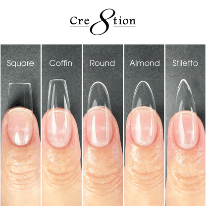 Cre8tion Soft Gel Tips - ALMOND