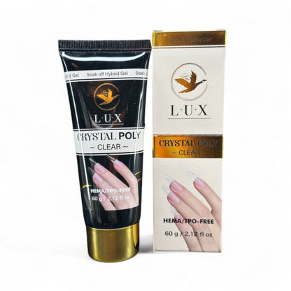 Crystal Clear Poly Gel