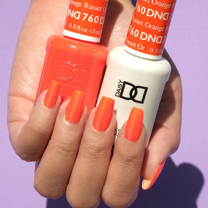 DND Gel & Polish Duo 760 Russet Orange