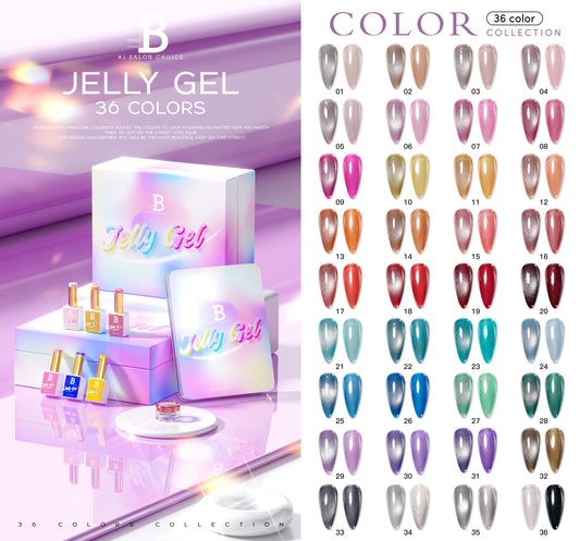 Jelly Gel 36 Colors Collection
