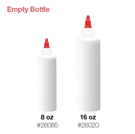 Cre8tion Plastic Bottle "Blank"  8oz EMPTY - Cap Not Included