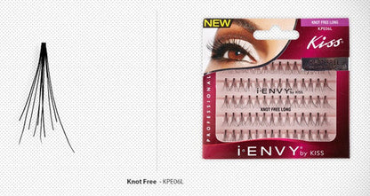 iENVY Eyelash Extenstions, Long Black #KPE06L Case/36 (Clearance)