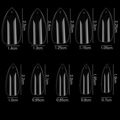 Cre8tion Special Shape - 07 Short Almond 500 pcs./box