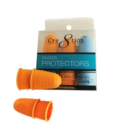 Cre8tion Finger Protectors Assorted Size Small & Medium 12 pcs/ box