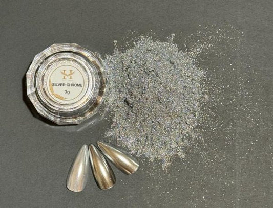 New Chrome Effects Powder Silver 3g