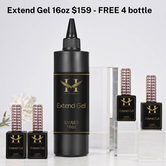 Extend Gel 16oz Free 4 Bottle