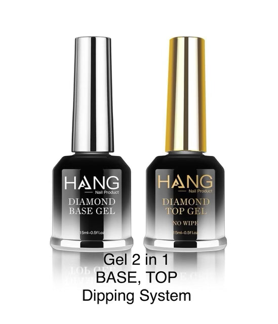 HANG - 2in1 Gel base and top (15 base, 15 top)