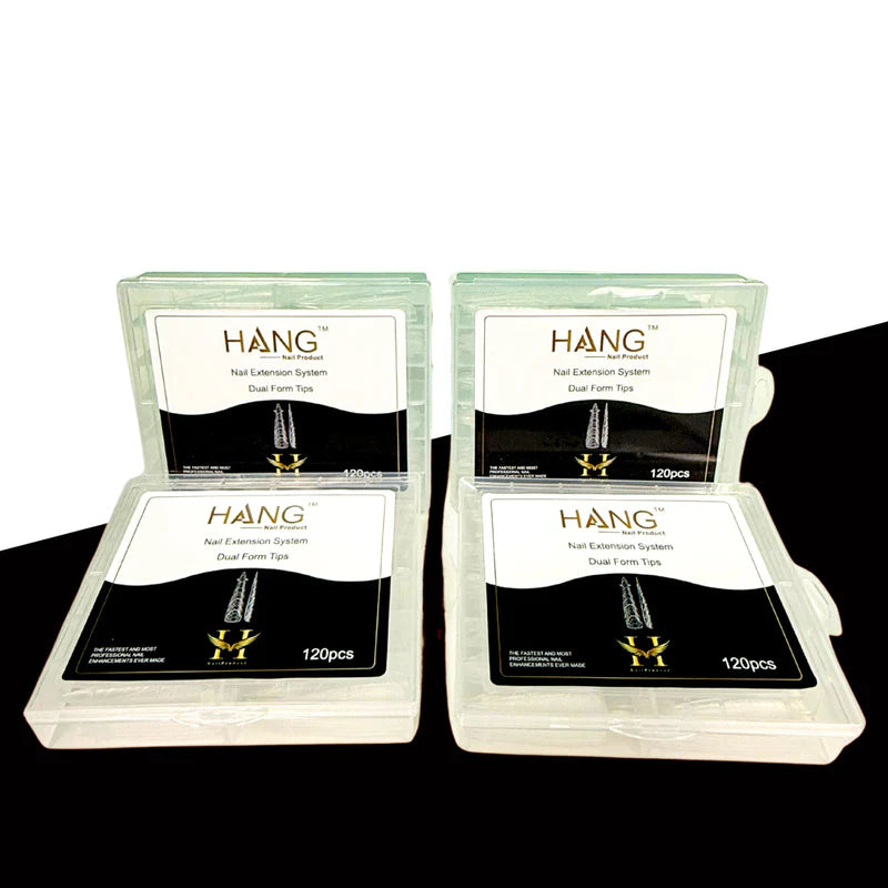 Gel Dap Hybrid Dual Form Tips Nail – Extension Mold for Gel Builder