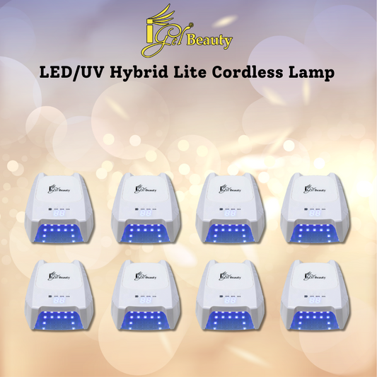 LED/UV Hybrid Lite Cordless Lamp - Case/8pc