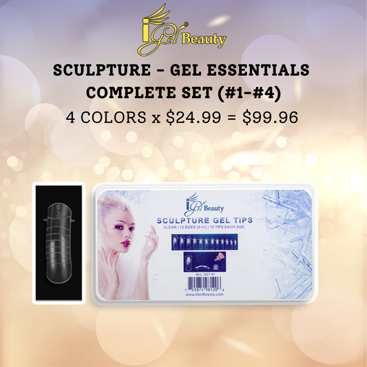 IGEL BEAUTY SCULPTURE - GEL ESSENTIALS COMPLETE SET