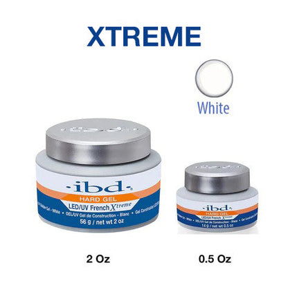 IBD Hard Gel LED/UV French Xtreme Gel - WHITE 0.5oz