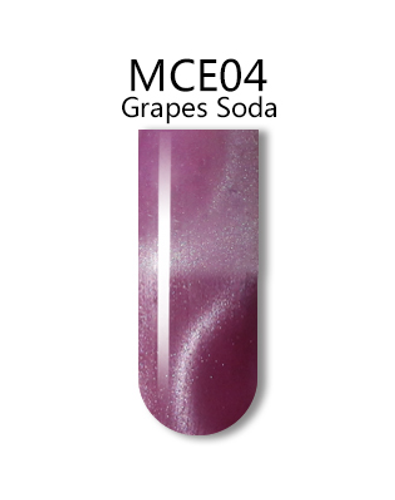 IGEL 3D MOOD CAT EYE GEL POLISH - #MCE04 GRAPES SODA .5 OZ