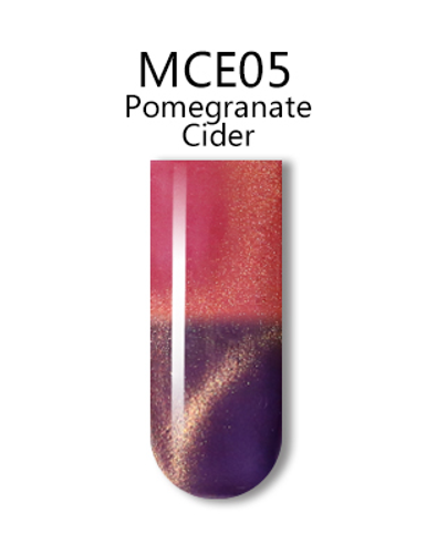 IGEL 3D MOOD CAT EYE GEL POLISH - #MCE05 POMEGRANATE CIDER .5 OZ