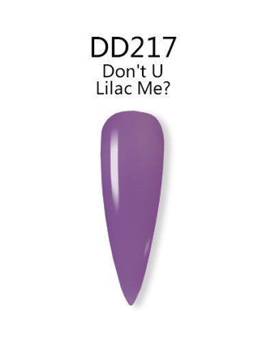 IGEL COMBO (DUO+DIP) - DD217 DON'T U LILAC ME?