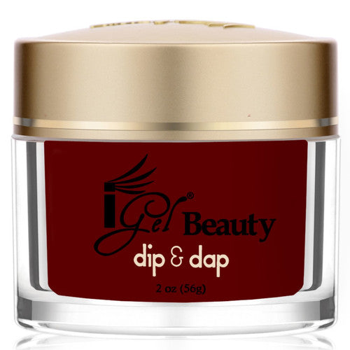 IGEL DIP & DAP POWDER 2OZ - DD34 DARK CRIMSON