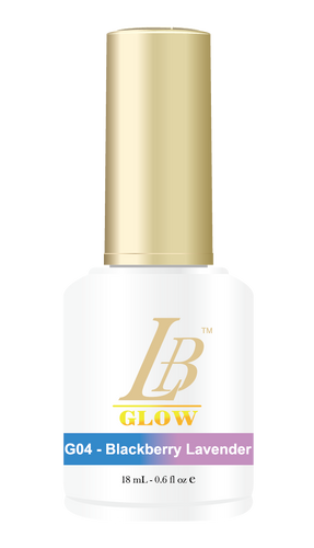 LB GLOW GEL COLOR - #G04 BLACKBERRY LAVENDER .6OZ