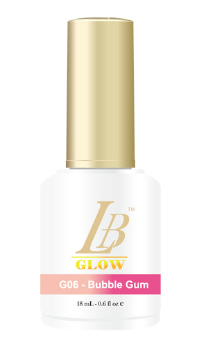 LB GLOW GEL COLOR - #G06 BUBBLE GUM .6OZ