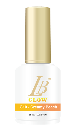 LB GLOW GEL COLOR - #G10 CREAMY PEACH .6OZ