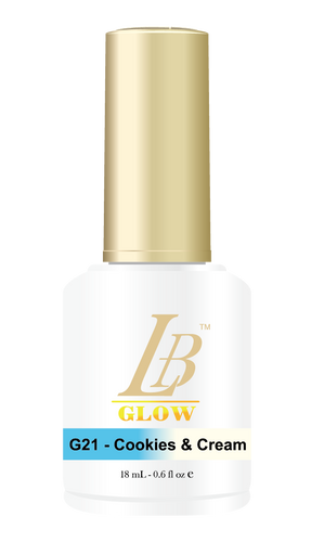 LB GLOW GEL COLOR - #G21 COOKIES & CREAM .6OZ