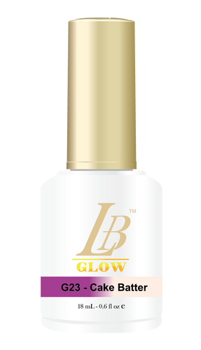 LB GLOW GEL COLOR - #G23 CAKE BATTER .6OZ