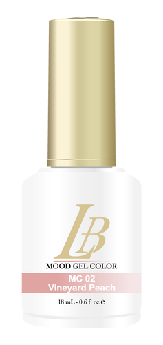 LB MOOD GEL COLOR - #MC02 VINEYARD PEACH .6 OZ