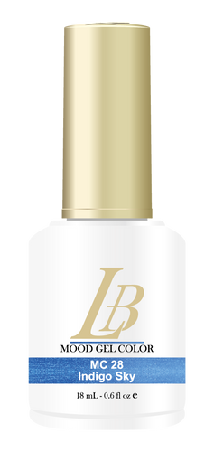 LB MOOD GEL COLOR - #MC28 INDIGO SKY .6 OZ