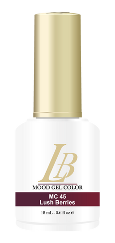 LB MOOD GEL COLOR - #MC45 LUSH BERRIES .6 OZ