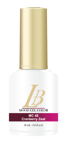LB MOOD GEL COLOR - #MC48 CRANBERRY ZEST .6 OZ