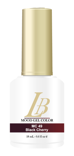 LB MOOD GEL COLOR - #MC49 BLACK CHERRY .6 OZ