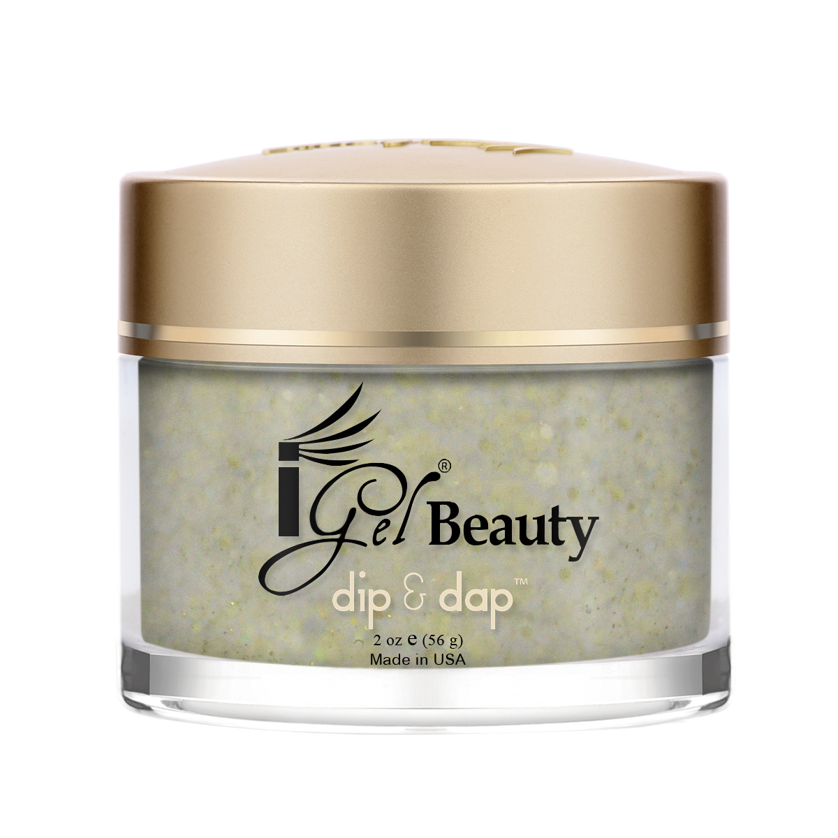 Dip & Dap Powder - Diamond Glitter - DG25 Lustrous Lemon